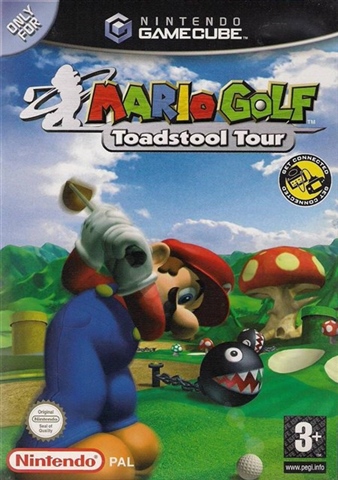 Nintendo GameCube Super outlet Smash Bros. Melee and Mario Golf Toadstool Tour